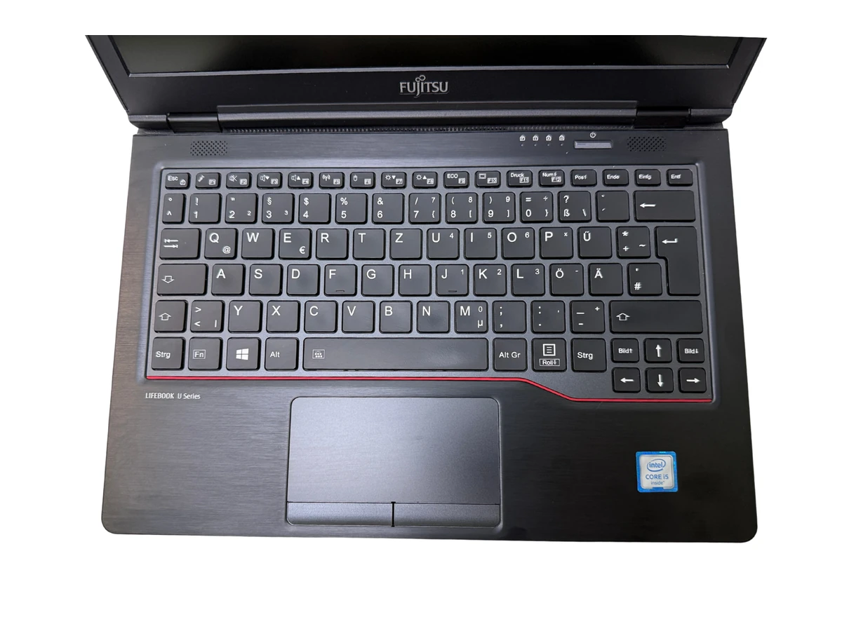 FUJITSU LIFEBOOK U757 Core  i5-6300U - 2400GHZ 2/4 / 8GB RAM / 256 SSD WITH ORIGINAL ADAPTOR 15,6* FULL HD IPS