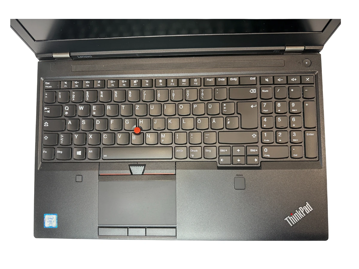 ThinkPad LENOVO P51 Core i7-7820HQ   - 2900Ghz 4/8 / 16GB DDR4 / 256GB SSD NVME WITH AC NVIDIA FULL HD 1920*1080 15,6   GM107GLM [Quadro M1200 Mobile] 4GB
