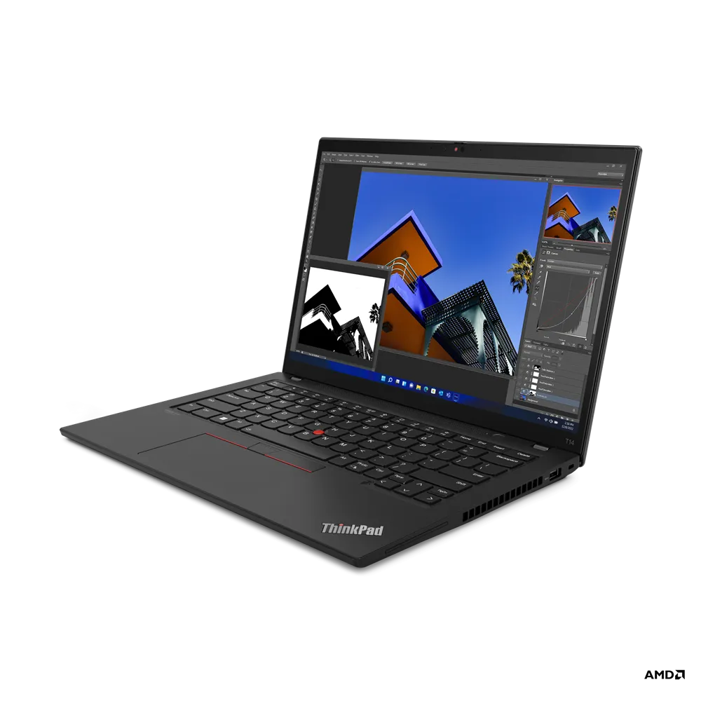 ThinkPad LENOVO T14 GEN3 Ryzen 5 PRO 6650U with Radeon Graphics - 2900Ghz 6/12 / 16GB /512SSD / WITH AC ORIGINAL ADAPTOR SCREEN 15,6'' IPS 1920*1080